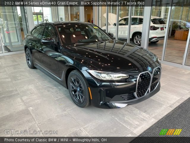 2022 BMW i4 Series eDrive40 Gran Coupe in Black Sapphire Metallic