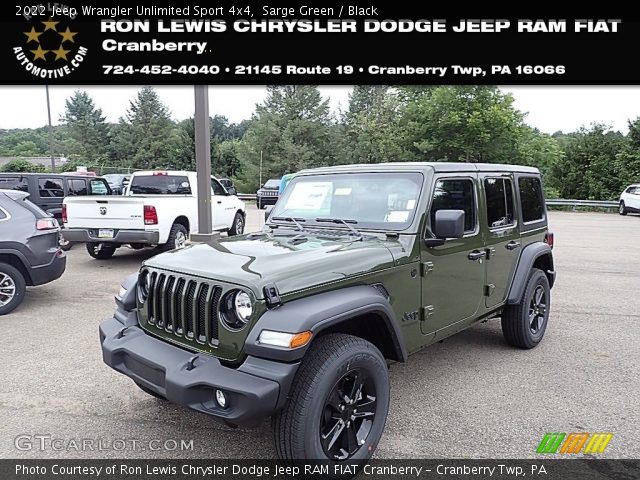 2022 Jeep Wrangler Unlimited Sport 4x4 in Sarge Green