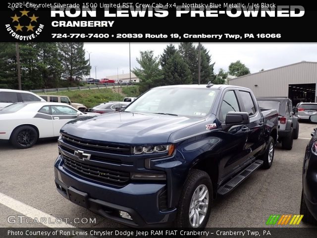 2022 Chevrolet Silverado 1500 Limited RST Crew Cab 4x4 in Northsky Blue Metallic