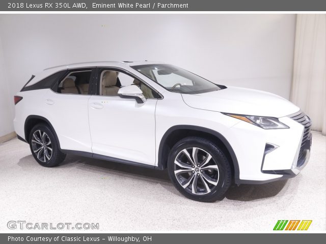 2018 Lexus RX 350L AWD in Eminent White Pearl