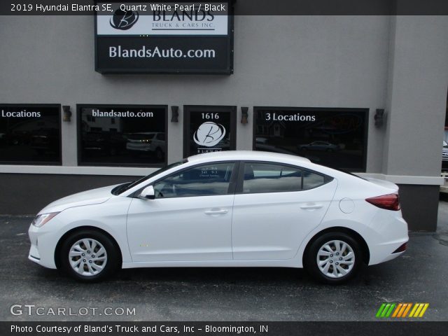 2019 Hyundai Elantra SE in Quartz White Pearl