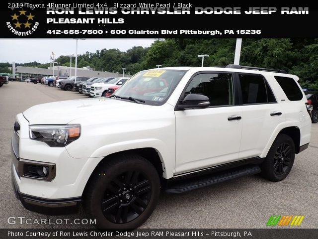 2019 Toyota 4Runner Limited 4x4 in Blizzard White Pearl