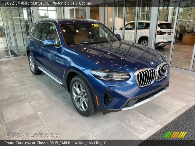 2022 BMW X3 xDrive30i in Phytonic Blue