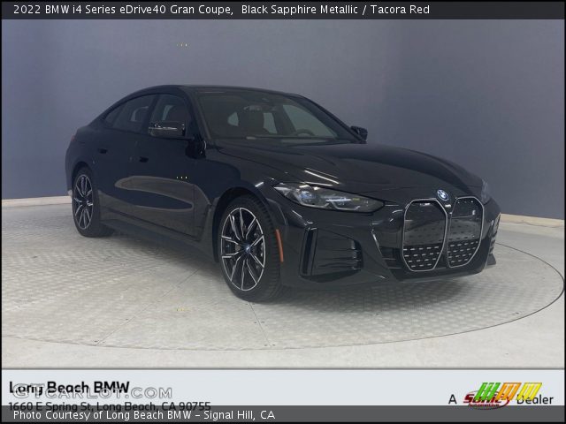 2022 BMW i4 Series eDrive40 Gran Coupe in Black Sapphire Metallic