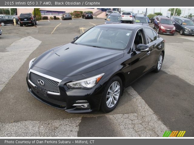 2015 Infiniti Q50 3.7 AWD in Black Obsidian