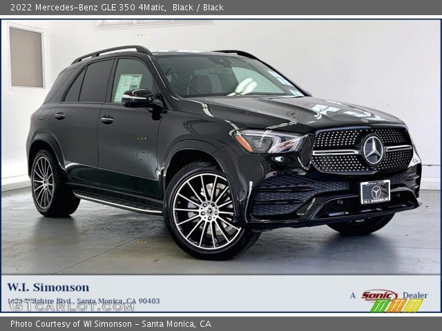 2022 Mercedes-Benz GLE 350 4Matic in Black