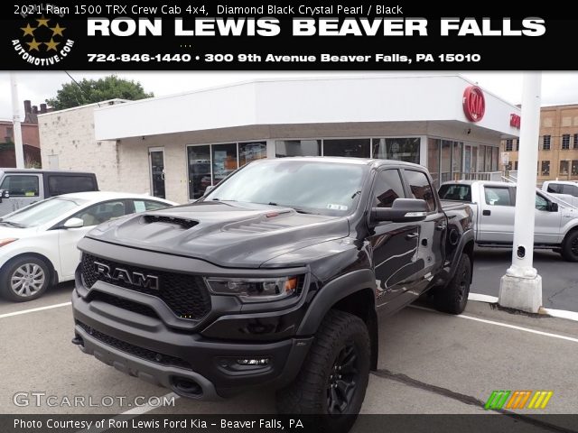 2021 Ram 1500 TRX Crew Cab 4x4 in Diamond Black Crystal Pearl