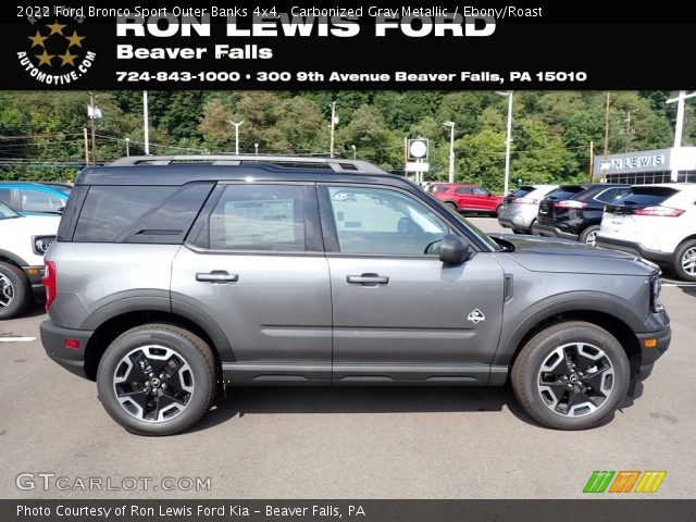 2022 Ford Bronco Sport Outer Banks 4x4 in Carbonized Gray Metallic