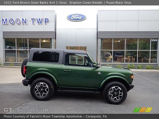 2022 Ford Bronco Outer Banks 4x4 2-Door in Eruption Green Metallic