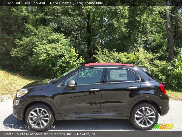 2022 Fiat 500X Pop AWD in Nero Cinema (Black)