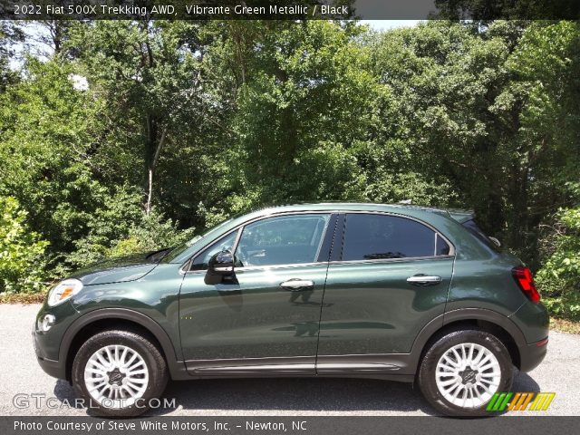 2022 Fiat 500X Trekking AWD in Vibrante Green Metallic