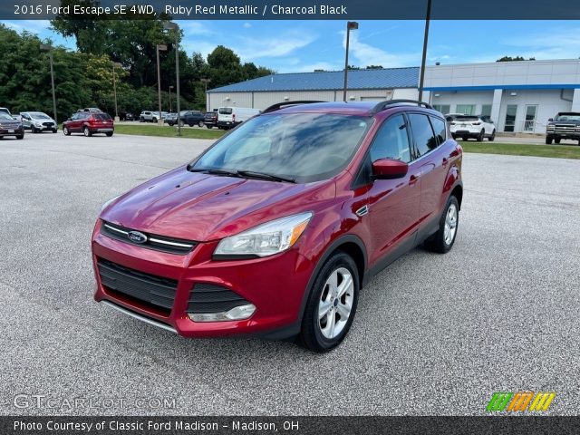 2016 Ford Escape SE 4WD in Ruby Red Metallic