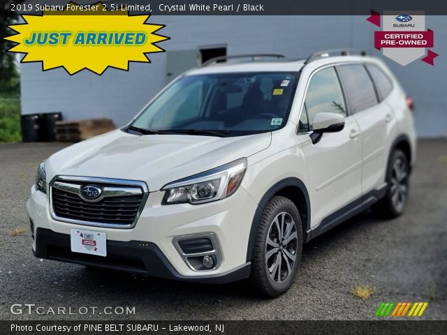 2019 Subaru Forester 2.5i Limited in Crystal White Pearl