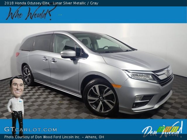2018 Honda Odyssey Elite in Lunar Silver Metallic