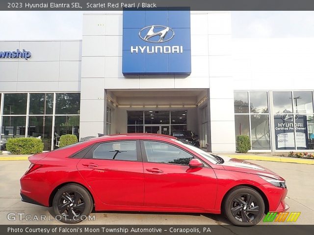 2023 Hyundai Elantra SEL in Scarlet Red Pearl