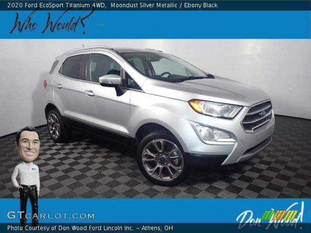 2020 Ford EcoSport Titanium 4WD in Moondust Silver Metallic