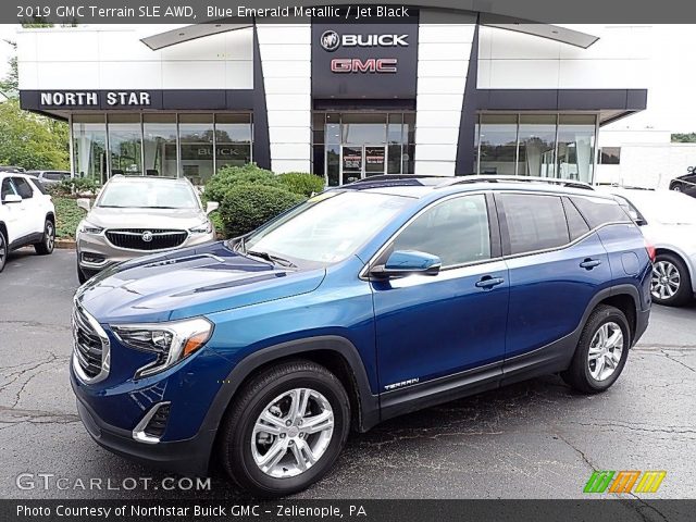 2019 GMC Terrain SLE AWD in Blue Emerald Metallic