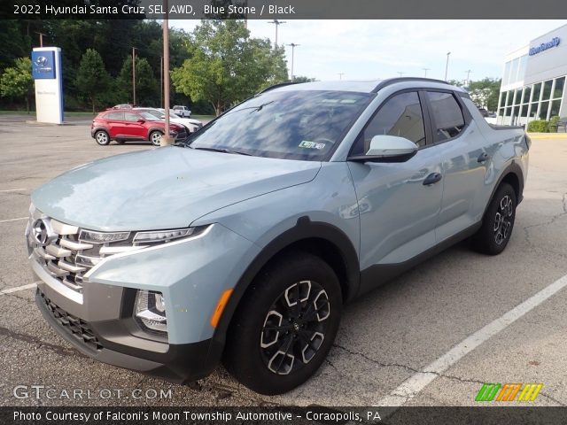 2022 Hyundai Santa Cruz SEL AWD in Blue Stone