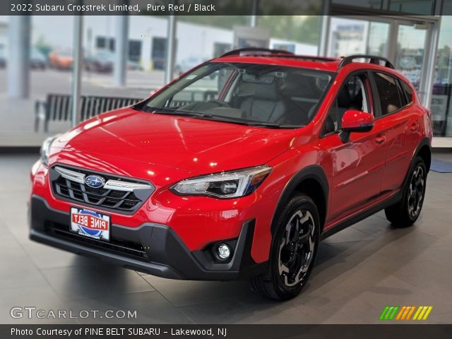 2022 Subaru Crosstrek Limited in Pure Red