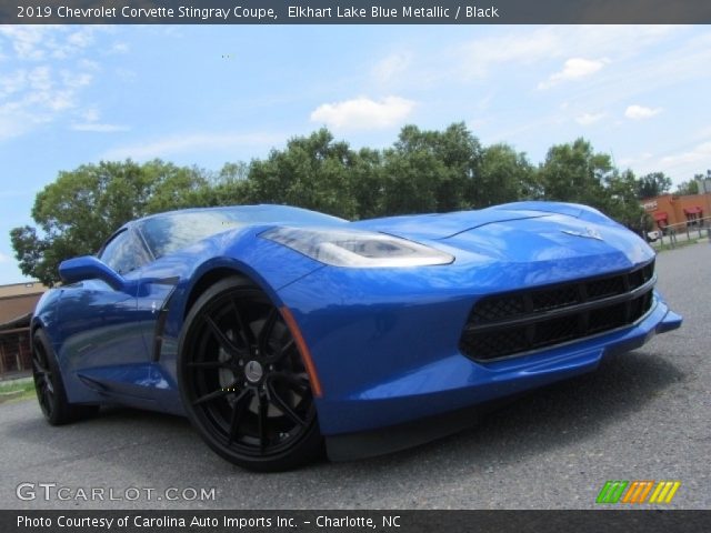 2019 Chevrolet Corvette Stingray Coupe in Elkhart Lake Blue Metallic