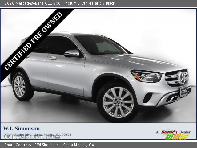 2020 Mercedes-Benz GLC 300 in Iridium Silver Metallic