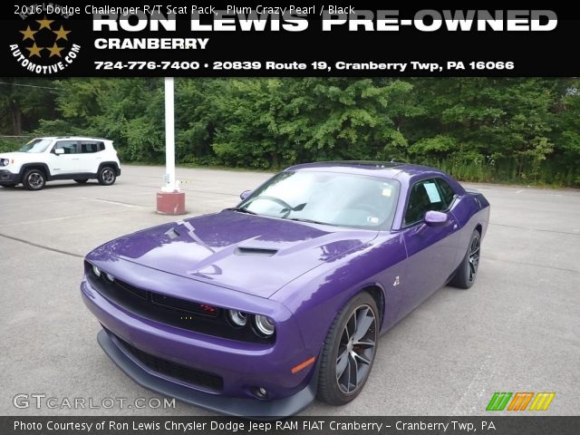 2016 Dodge Challenger R/T Scat Pack in Plum Crazy Pearl