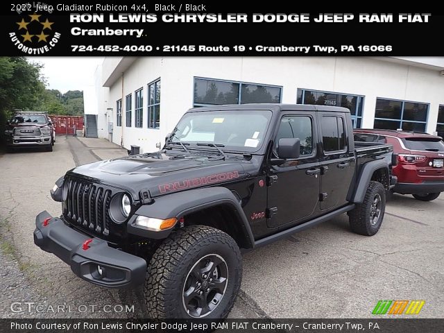 2022 Jeep Gladiator Rubicon 4x4 in Black