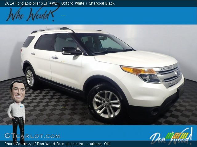 2014 Ford Explorer XLT 4WD in Oxford White