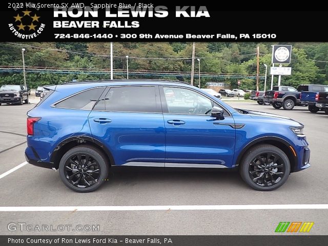 2022 Kia Sorento SX AWD in Sapphire Blue