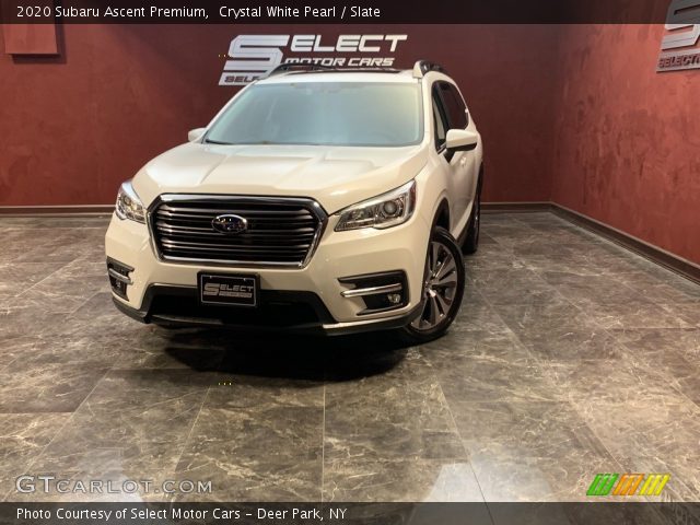 2020 Subaru Ascent Premium in Crystal White Pearl