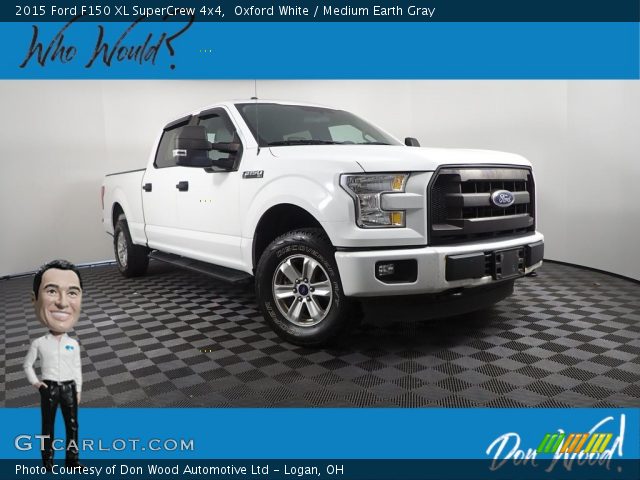 2015 Ford F150 XL SuperCrew 4x4 in Oxford White