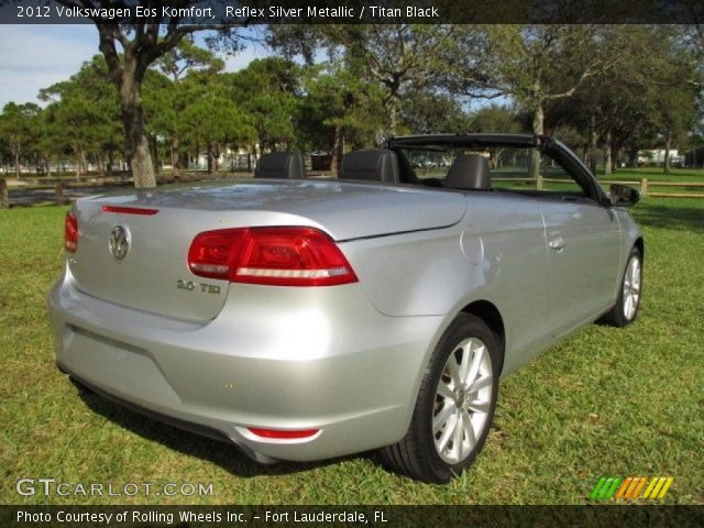 2012 Volkswagen Eos Komfort in Reflex Silver Metallic