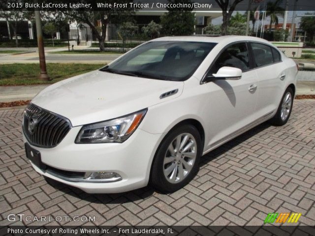 2015 Buick LaCrosse Leather in White Frost Tricoat