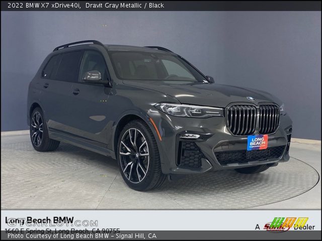 2022 BMW X7 xDrive40i in Dravit Gray Metallic