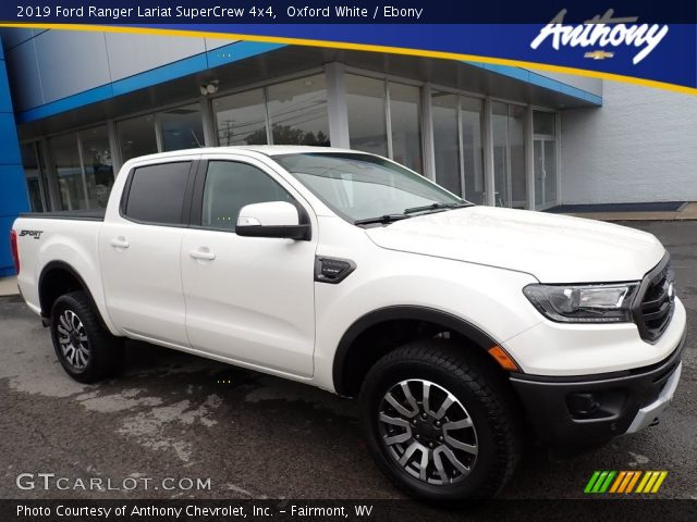 2019 Ford Ranger Lariat SuperCrew 4x4 in Oxford White