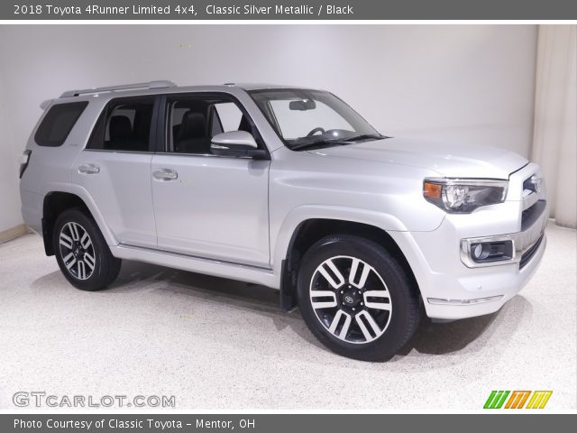 2018 Toyota 4Runner Limited 4x4 in Classic Silver Metallic