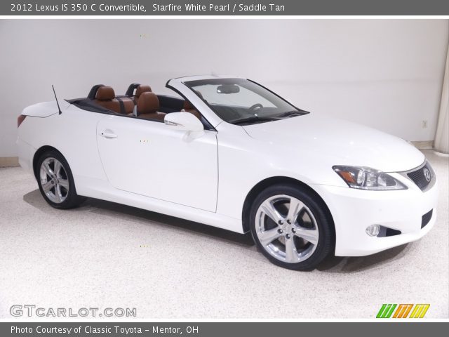 2012 Lexus IS 350 C Convertible in Starfire White Pearl