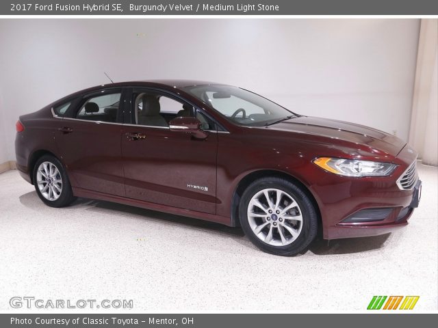 2017 Ford Fusion Hybrid SE in Burgundy Velvet