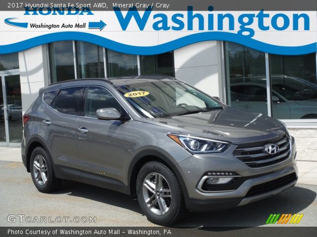 2017 Hyundai Santa Fe Sport AWD in Mineral Gray