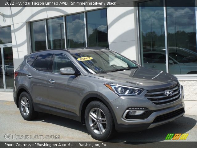 2022 Hyundai Tucson Limited AWD in Shimmering Silver