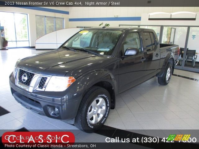 2013 Nissan Frontier SV V6 Crew Cab 4x4 in Night Armor