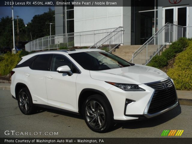 2019 Lexus RX 450hL AWD in Eminent White Pearl