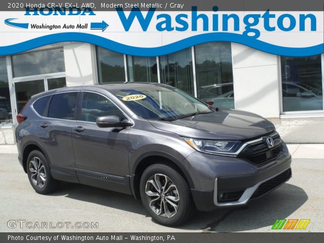 2020 Honda CR-V EX-L AWD in Modern Steel Metallic