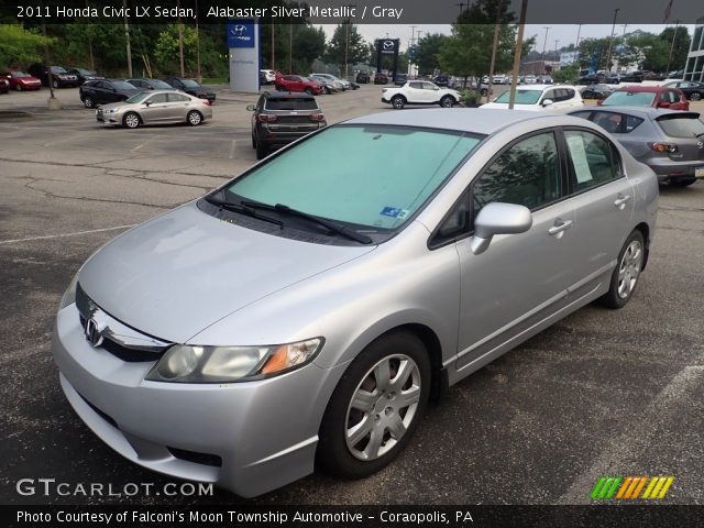 2011 Honda Civic LX Sedan in Alabaster Silver Metallic