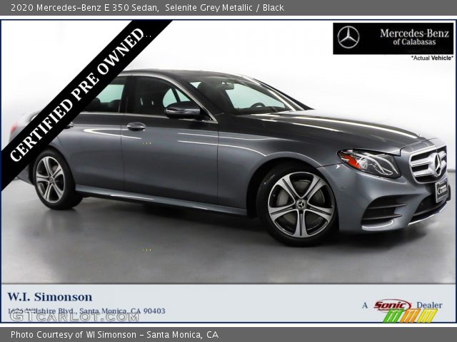 2020 Mercedes-Benz E 350 Sedan in Selenite Grey Metallic