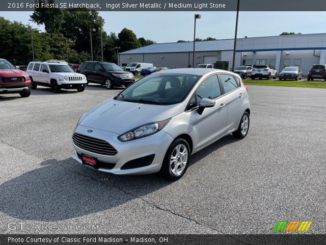2016 Ford Fiesta SE Hatchback in Ingot Silver Metallic