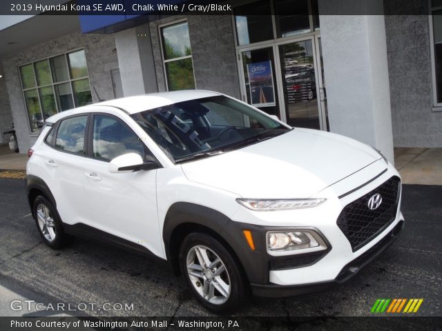2019 Hyundai Kona SE AWD in Chalk White
