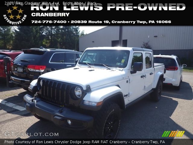 2021 Jeep Gladiator Willys 4x4 in Bright White