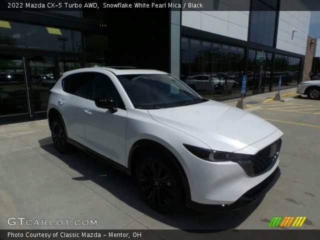2022 Mazda CX-5 Turbo AWD in Snowflake White Pearl Mica