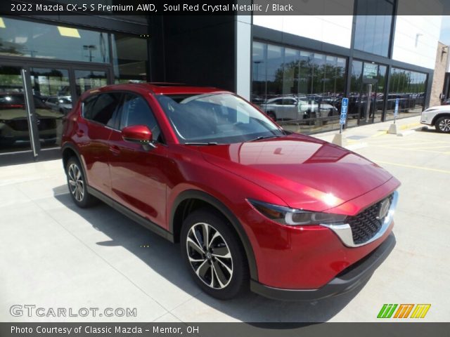 2022 Mazda CX-5 S Premium AWD in Soul Red Crystal Metallic
